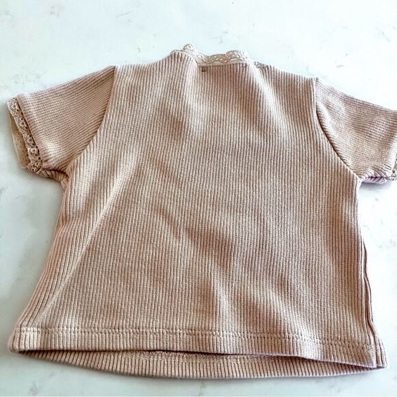 Pudu Girls Organic Cotton Two Piece  Summer Outfit Set size 6-9 months - Picture 6 of 7